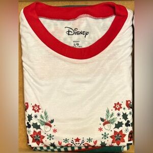 Disney's Mickey Mouse Men's Jammies “Holiday Party Mickey" Pajama Set - Lg